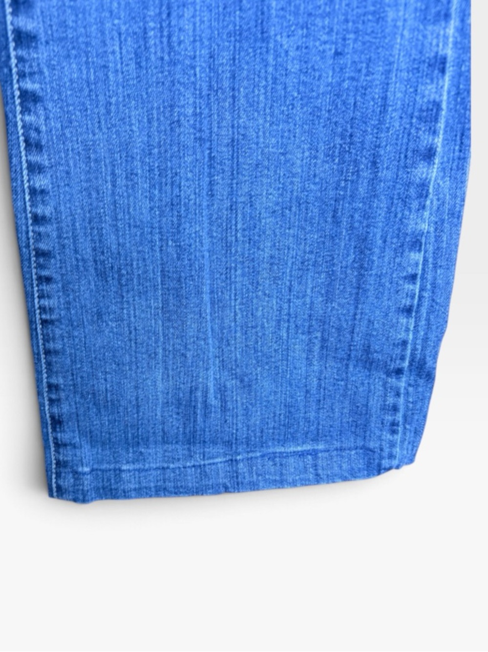 Smith’s Dungarees Jeans Women’s 14 Bootcut Blue Stretch Denim Embroidered - Picture 3 of 6